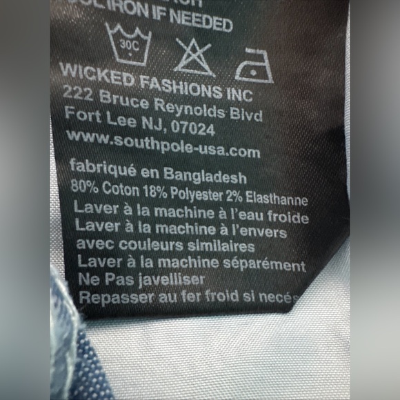 Sp Essentials Active Flex Light Sand Blue Jean Short Men's Size 34 Slim NWT - Picture 10 of 13